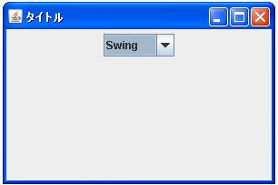 JComboBox��Vector���g���ď����f�[�^��ݒ肷��