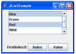 �I�����ꂽ���ڂ̒l�̎擾