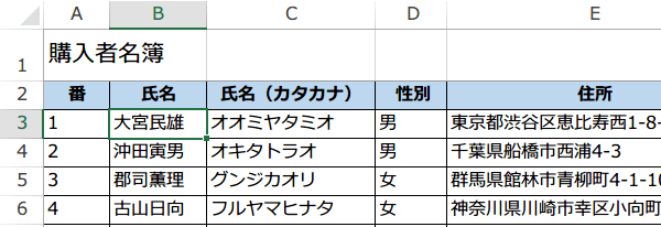 �e�[�u����W���͈̔͂ɖ߂�3