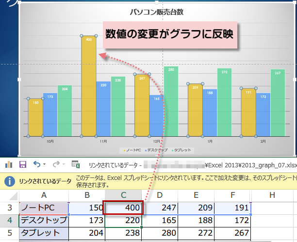 �����N���Ă���Excel�V�[�g�������ŕ\��2