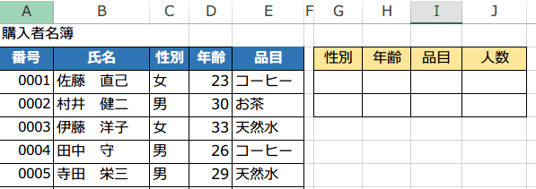 DCOUNTA�֐��ŕ�������