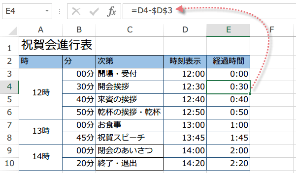 TIMEVALUE�֐��̎g����4