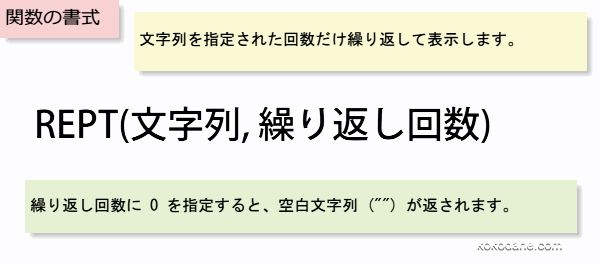 REPT�֐��̏���