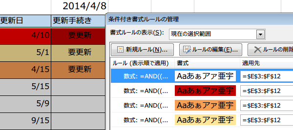 �����߂Â�����m�点�閼��