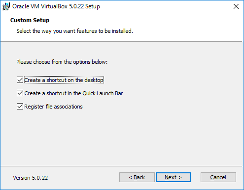 VirtualBox セットアップ3