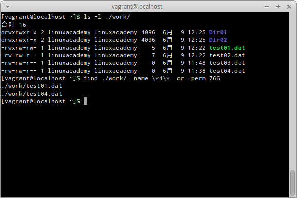 find -orオプション