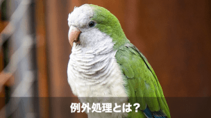 例外処理とは？