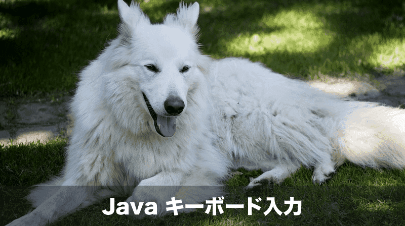 javaのキーボード入力