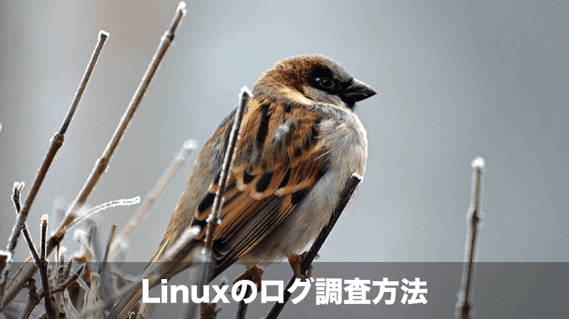 linux ログ調査