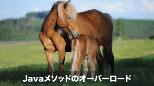 javaのメソッドオーバーロード