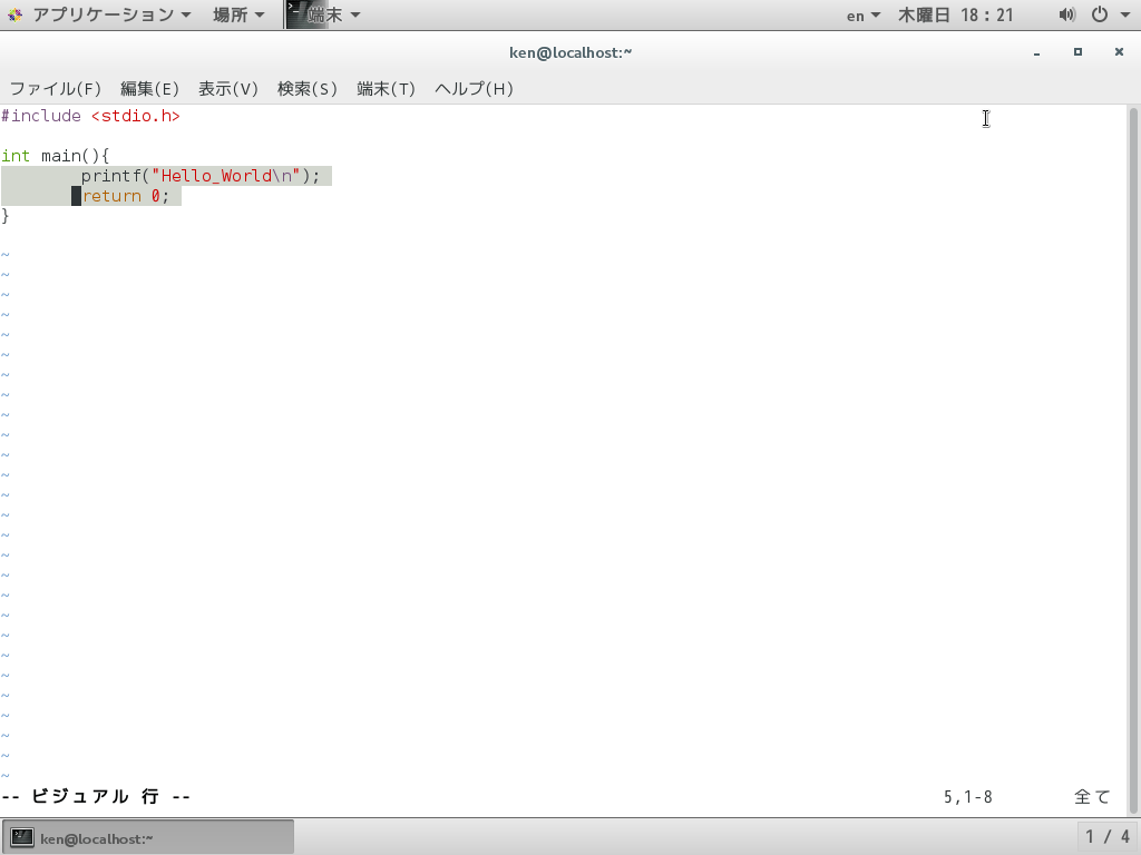 ヴィジュアルモード V