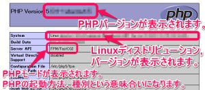 phpinfo