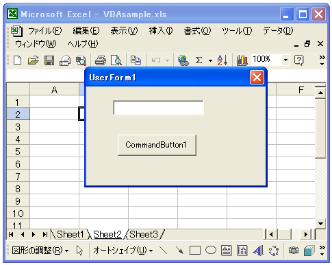 �t�H�[����\������