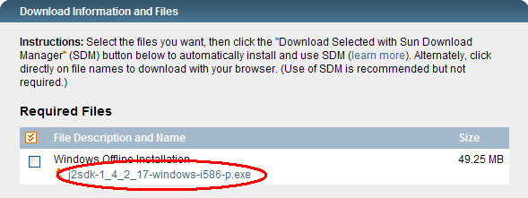 JDK�̃_�E�����[�h