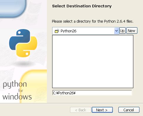 Python�C���X�g�[���C���[�W�菇�Q