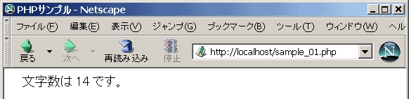 strlen()�֐��̎��s����