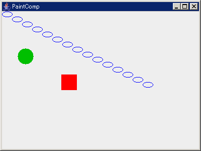 �����_���ȏꏊ�ɉ~�Ǝl�p