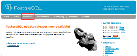 PostgreSQL�̃T�C�g�ɃA�N�Z�X 