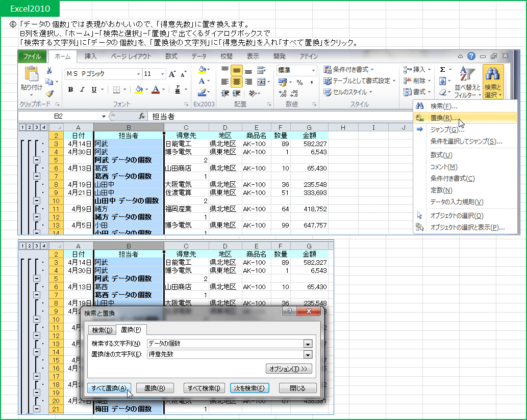 �u�f�[�^�̌��v���u�u���v�Łu���Ӑ搔�v�ɒu��������B 2010