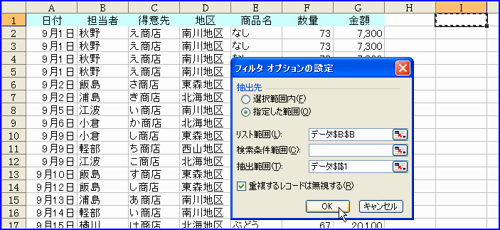 �S���҂��d�������ɒ��o