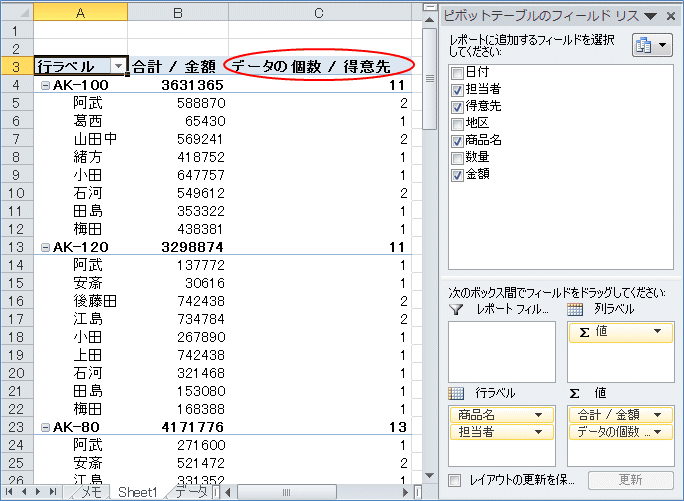 2007�s�{�b�g�e�[�u�� ���ڂ̐ݒ�